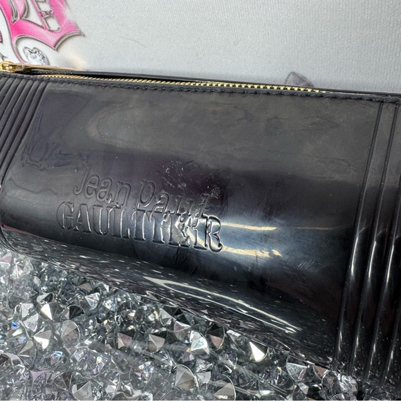 Jean Paul Gaultier bag barrel tootsie new with plastic zipper gold cylinder luxe - Picture 4 of 9